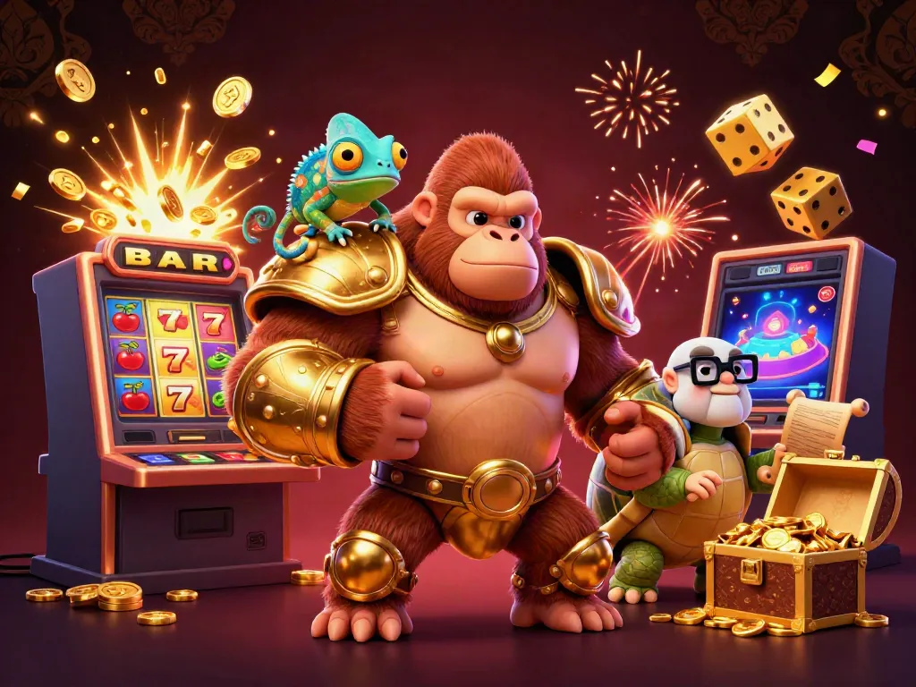 Engage with GG88's thrilling online gaming scene, featuring exciting jackpot moments and vibrant game elements.
