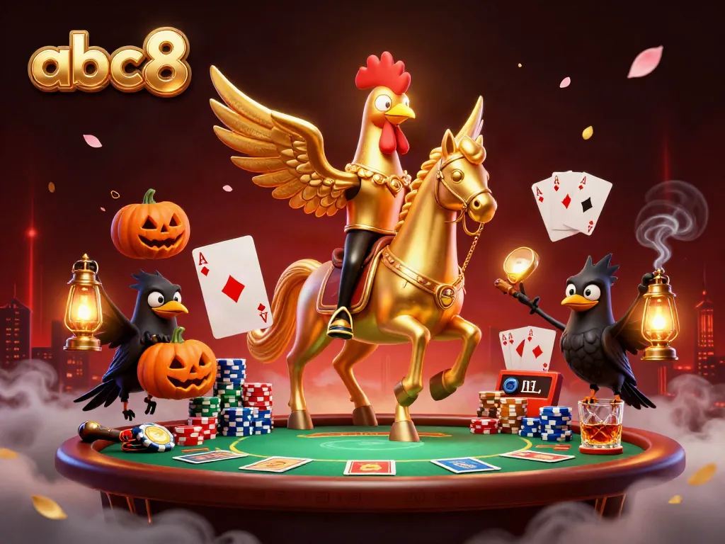 Experience thrilling adventures at abc8 with vibrant casino scenes and dynamic characters.