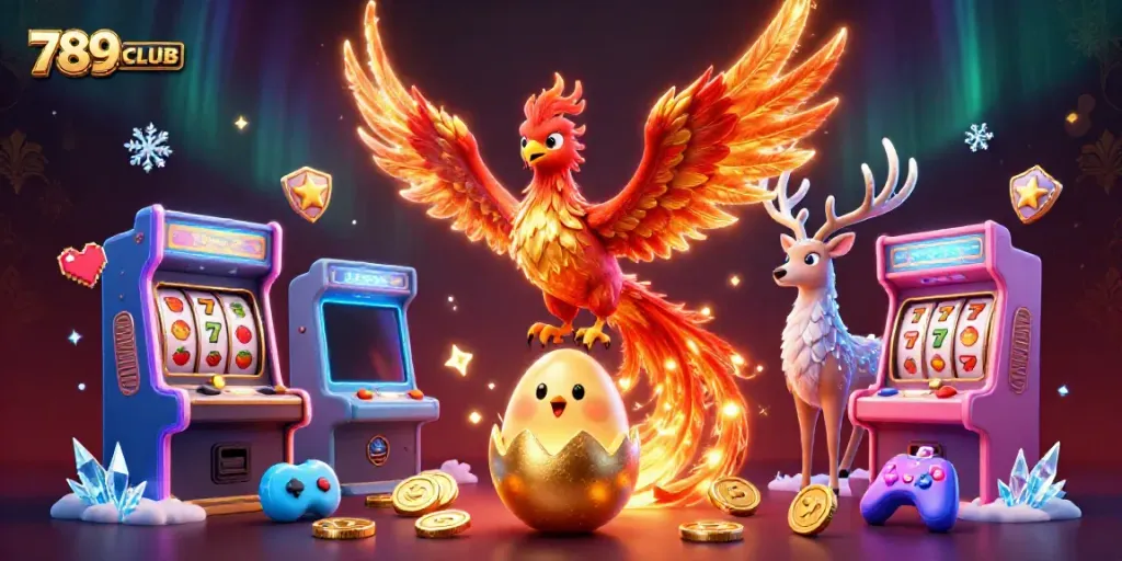 Engage with 789CLUB's vibrant gaming atmosphere featuring fantasy characters and interactive elements.