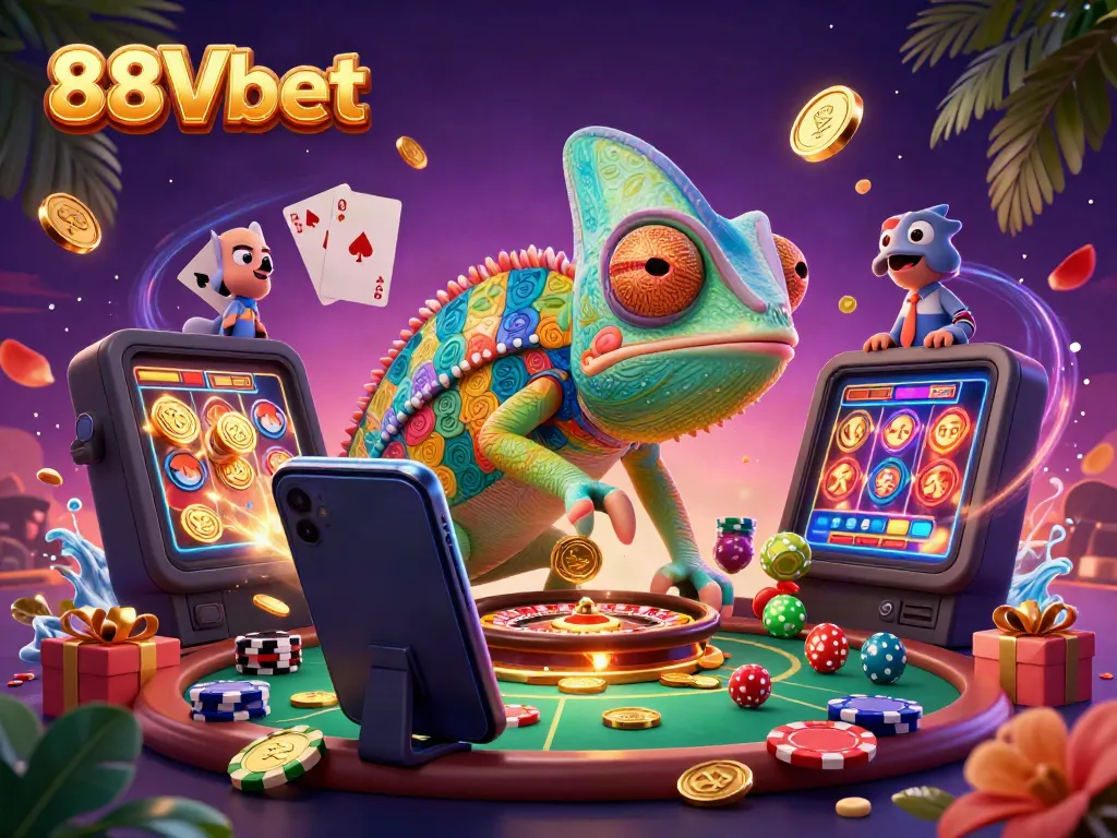 Engage in exciting games and jackpots with 88Vbet's vibrant casino experience.