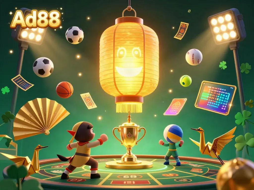 Experience the thrill of Ad88 casino with dynamic characters and immersive gaming elements.