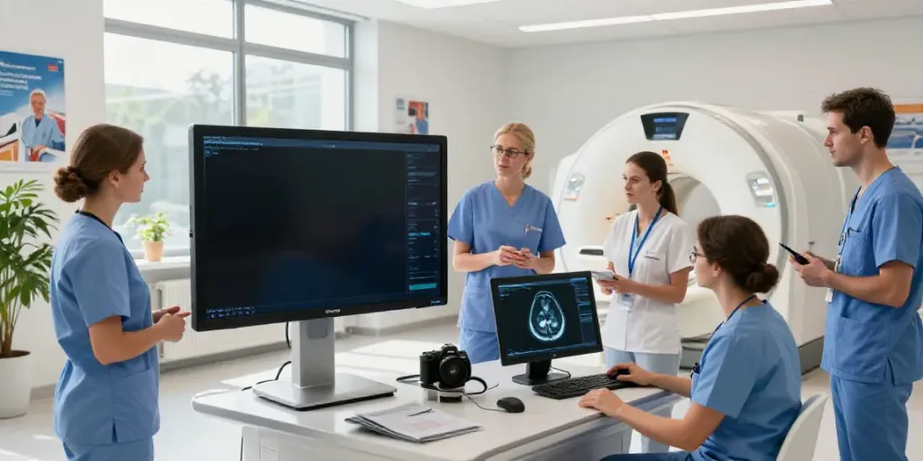 Das Diagnostikzentrum Radiologie Wolfsburg mit modernster Medizintechnik und engagiertem Team.