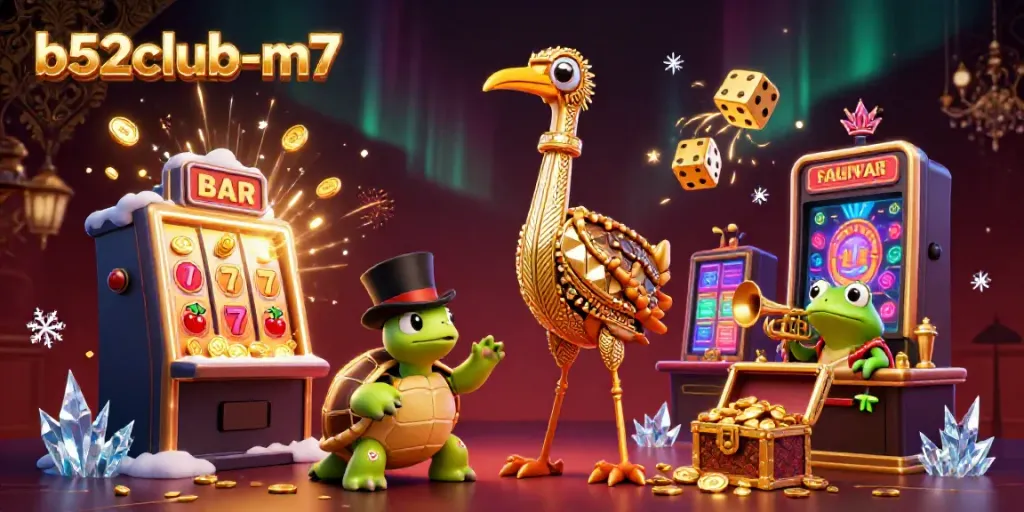Experience thrilling wins with b52club-m7 featuring vibrant characters and dynamic casino elements.