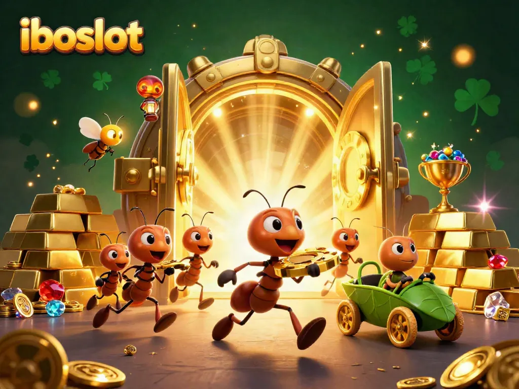 Experience thrilling gameplay with iboslot's golden poker chip heist illustration, showcasing fun gambling adventures.