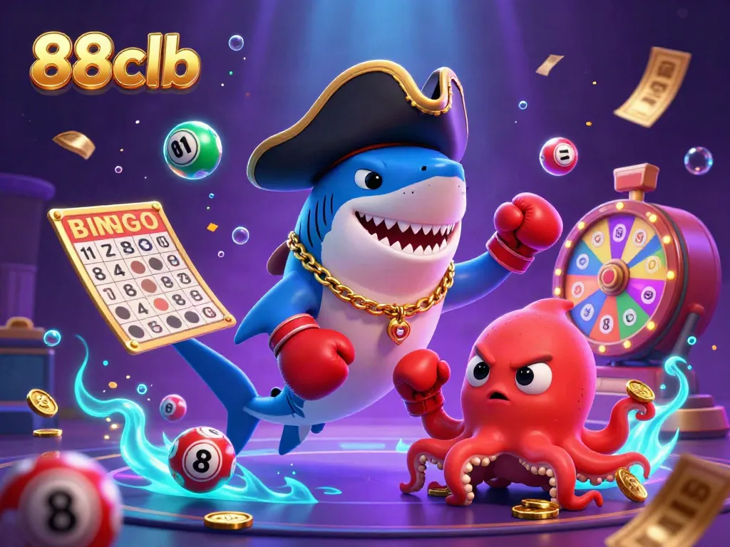 Join the 88clb pirate adventure with vibrant lottery games and rich rewards in this dynamic casino scene.