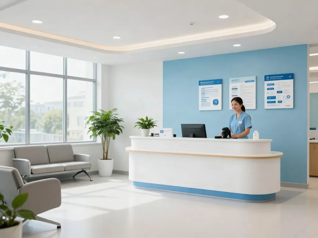 A modern clinic offering comprehensive health services, emphasizing patient-centered care with the keyword perx to enhance trust in healthcare solutions.