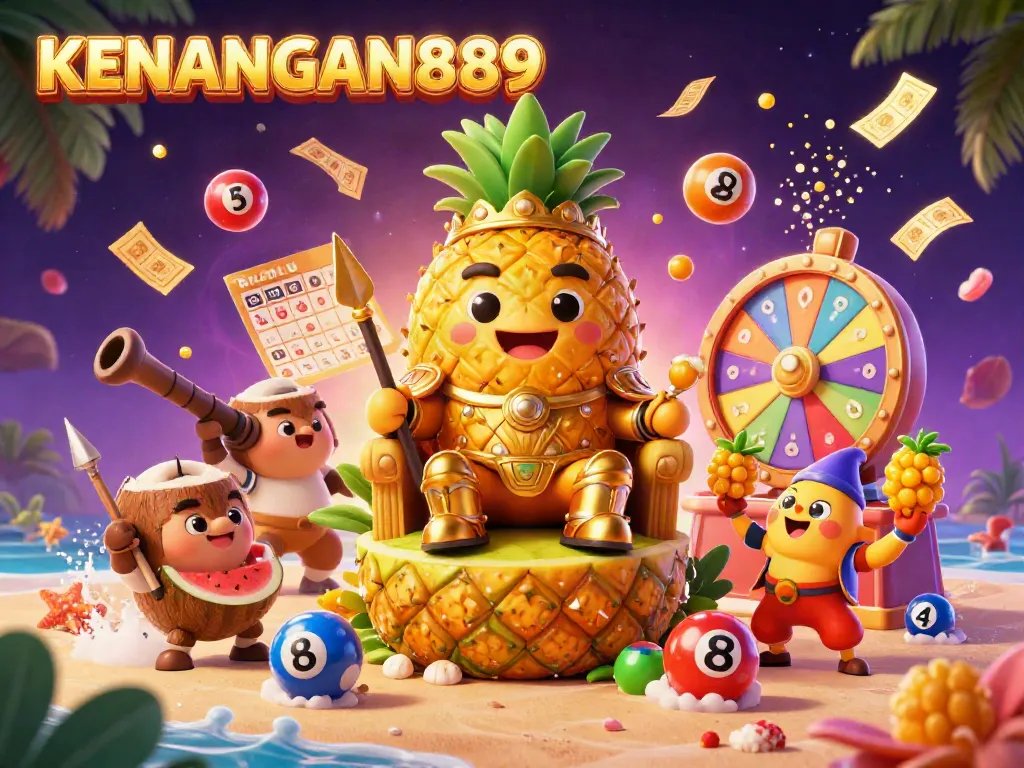 Play exciting games at KENANGAN889 with immersive graphics and lively characters in a vibrant casino setting.
